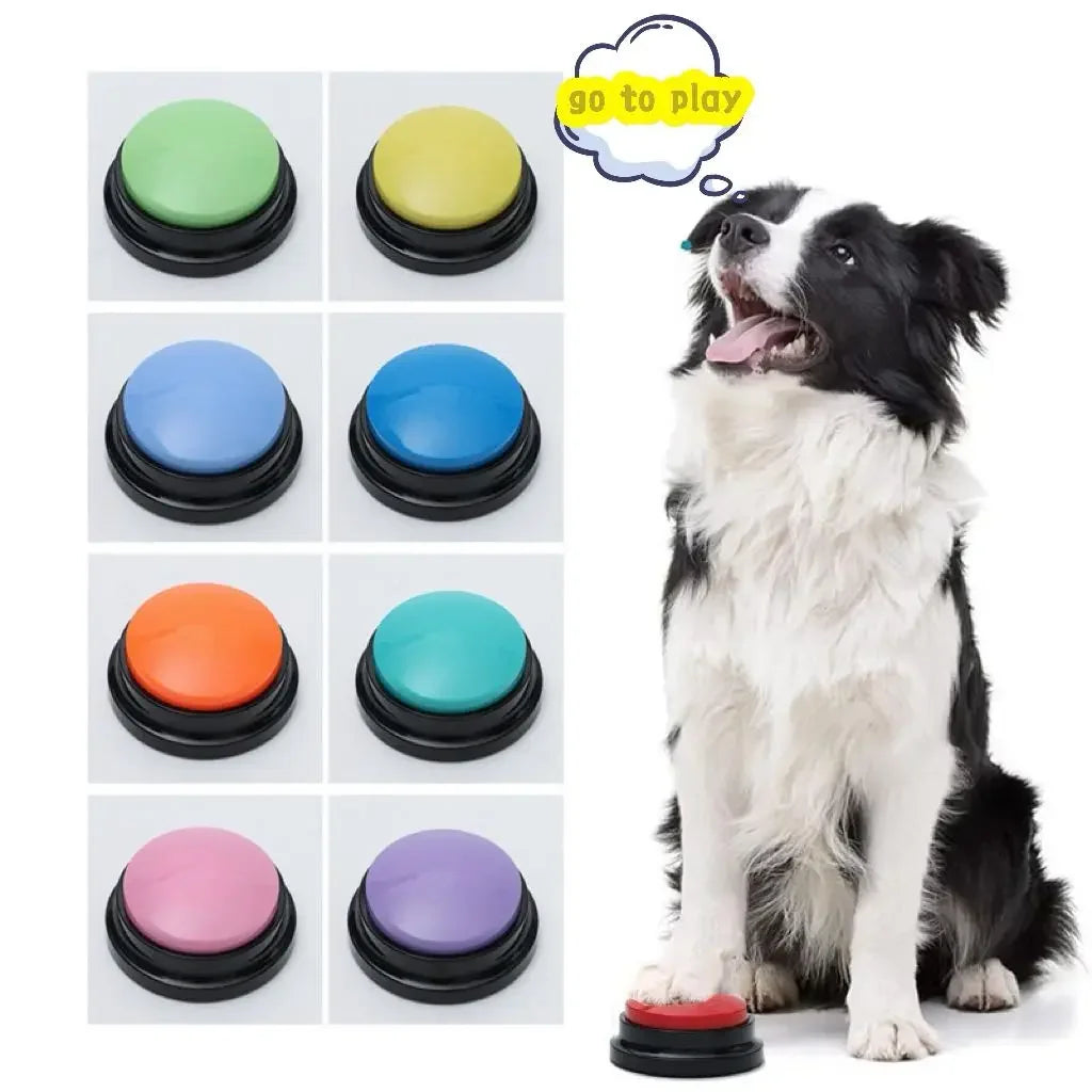 Dog Communication Buttons Voice Recording Button for Pet Training