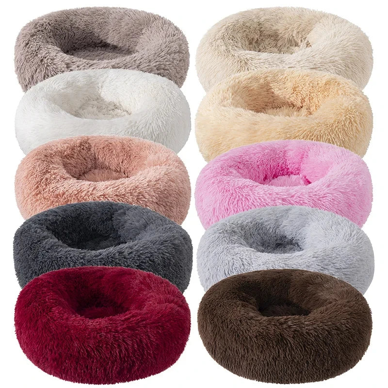 Ultra Soft Washable Pet Donut Bed