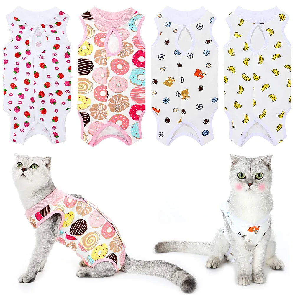 Pet Clothes, Cat Recovery Suit