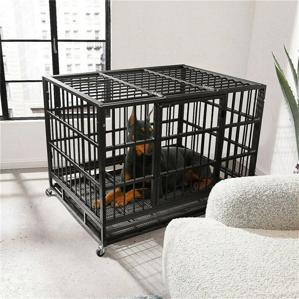 Extra large and sturdy dog crate