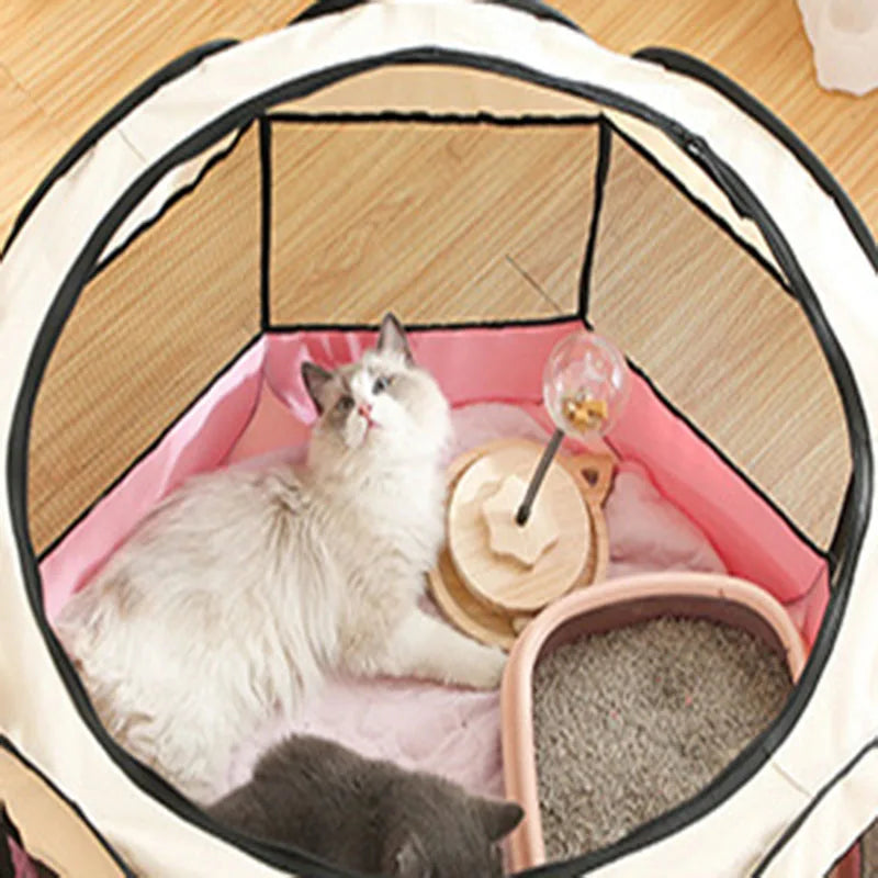 Foldable houses for cats and dogs
