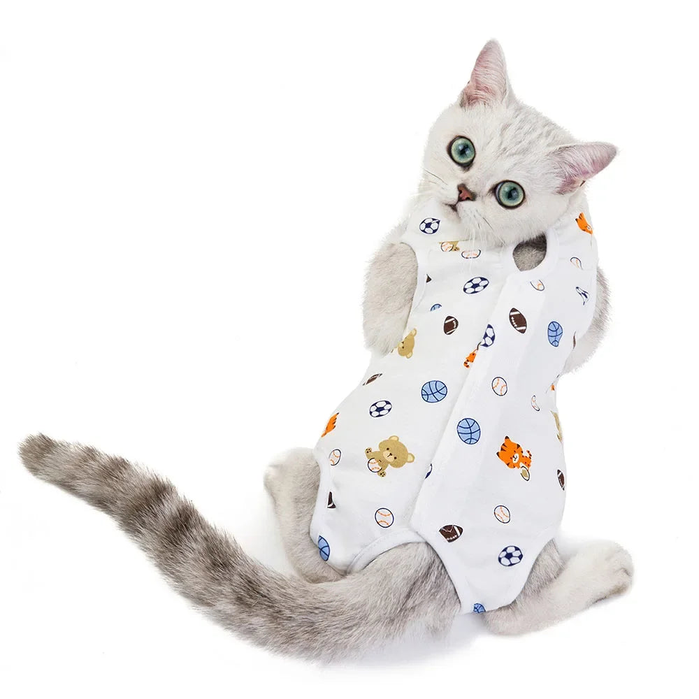 Pet Clothes, Cat Recovery Suit