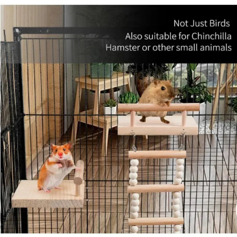 Hamster and Bird Swing and Climbing Toy