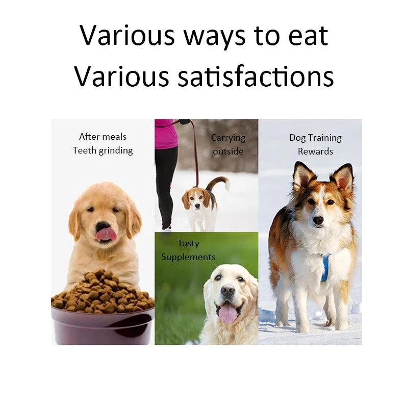 Teething Sticks for Dogs, 120g, Assorted Flavor, Teeth Cleaning
