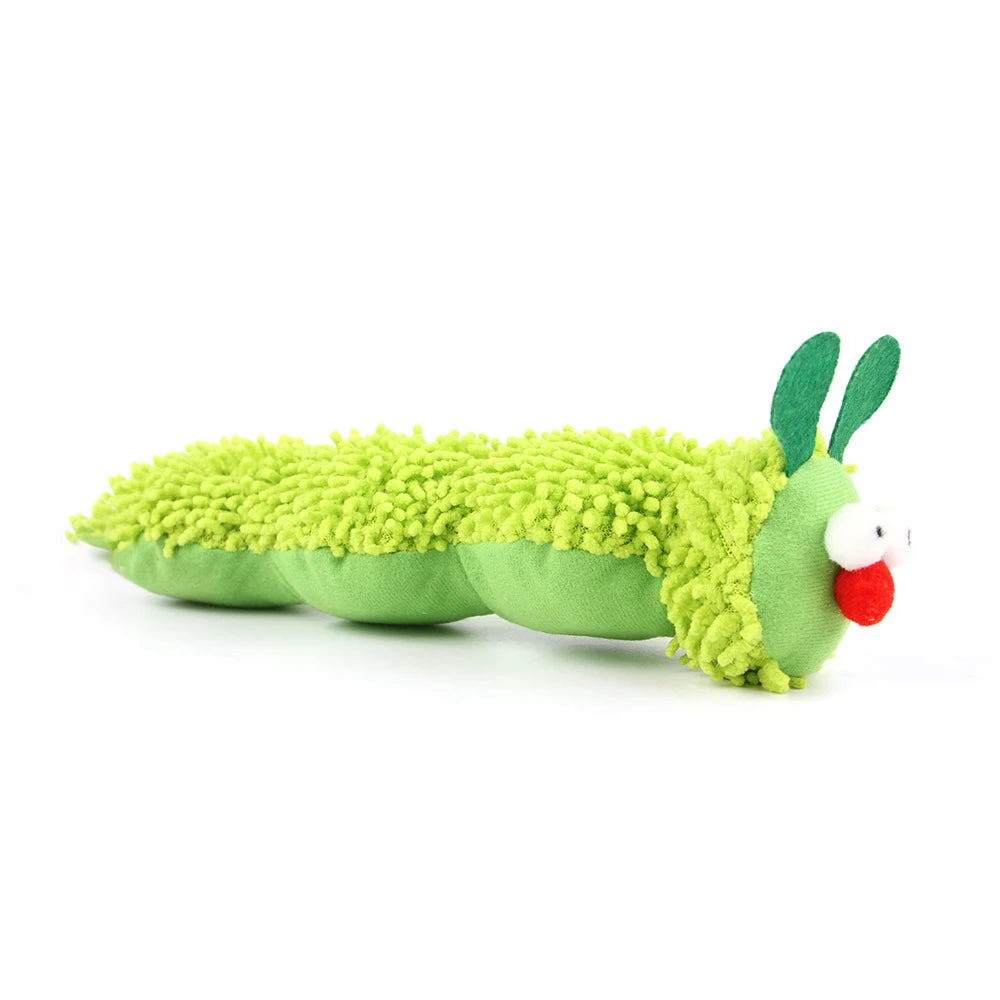 Cat Chew Toys Caterpillar Catnip Molar Toy