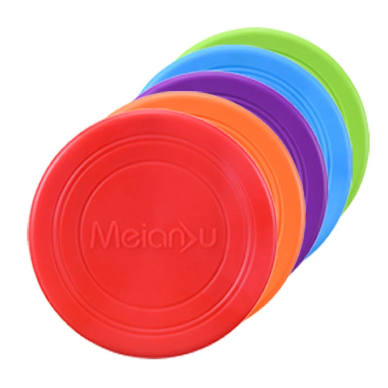 Dog Safe TPR Flying Saucer Colorful Multifunction Flying