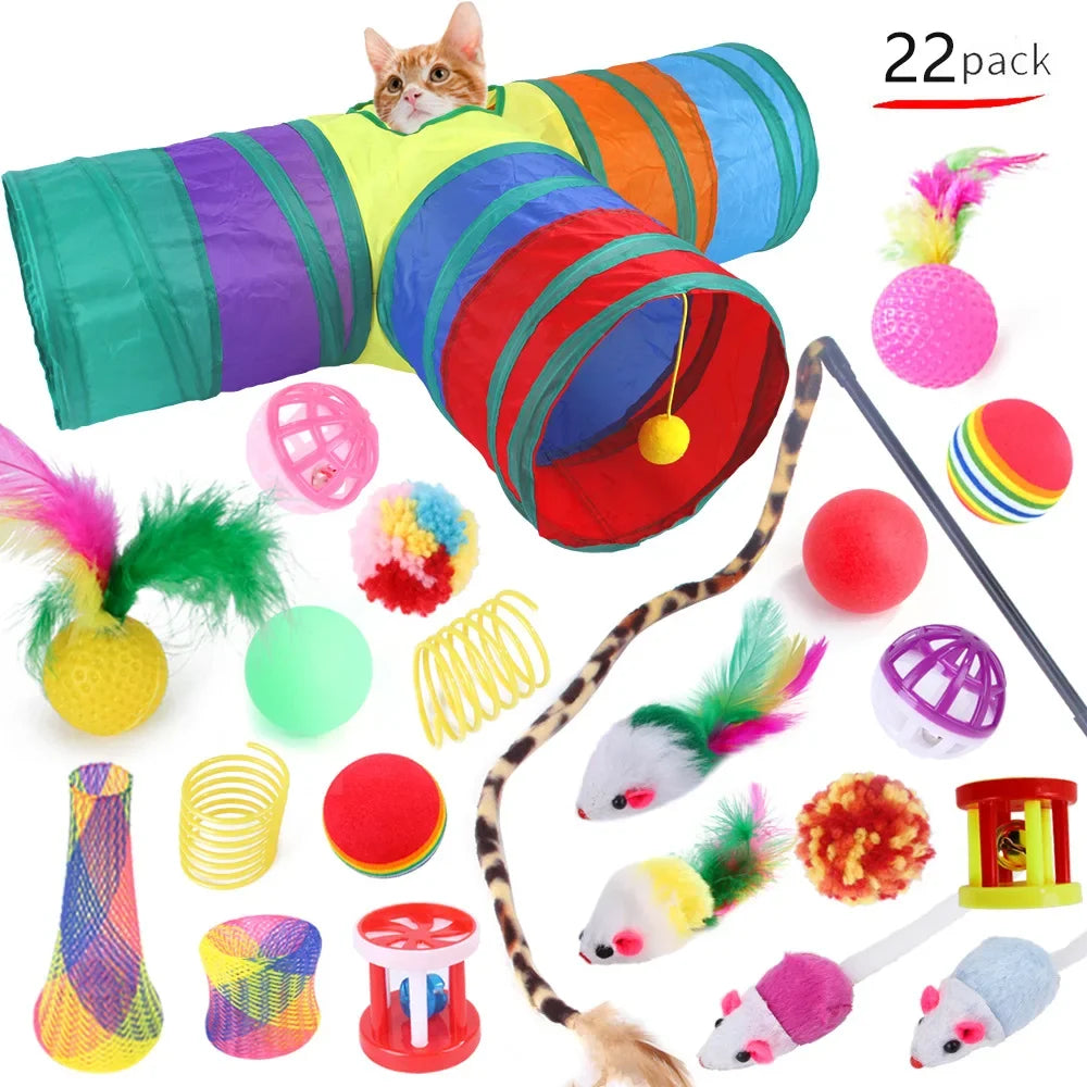 Kitten Toys Variety Cat Toy 20 Pcs Set