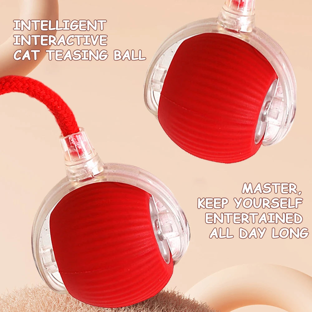 Cat Interactive Ball Toy Automatic Rolling Ball