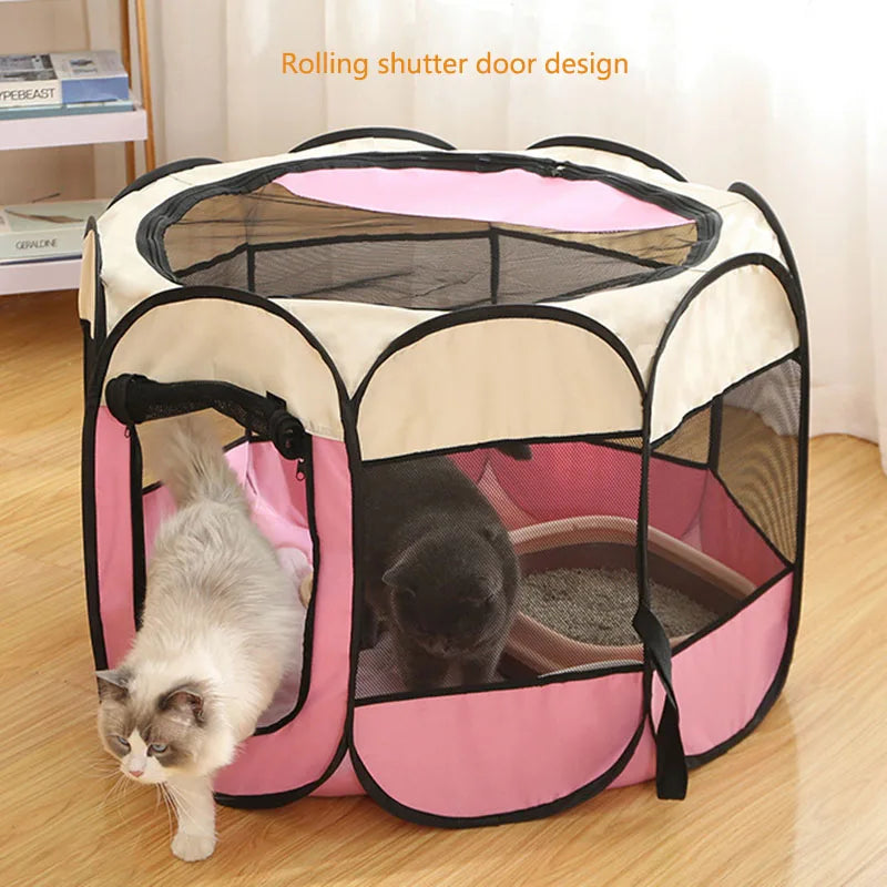 Foldable houses for cats and dogs