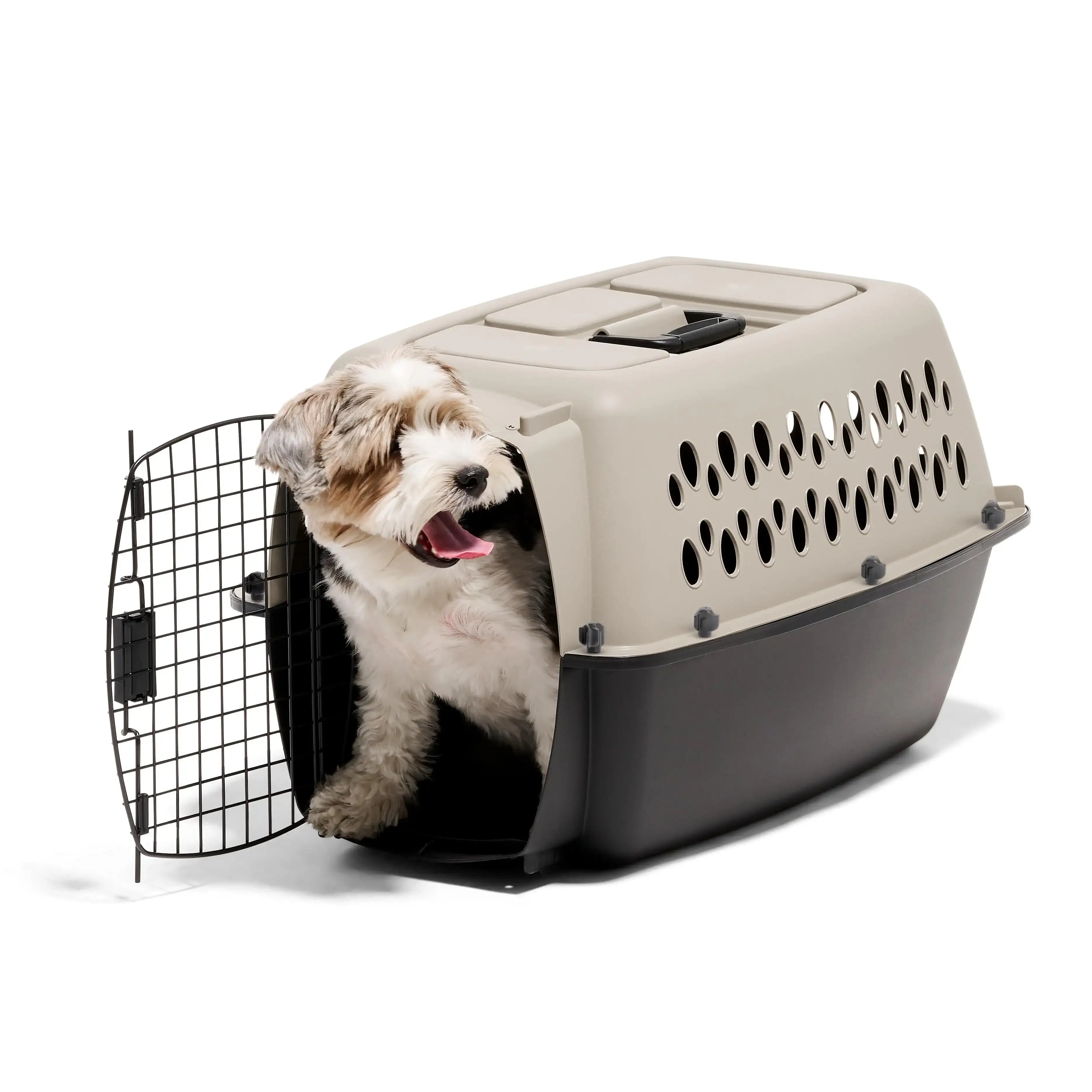 Portable Plastic Dog Travel Crate