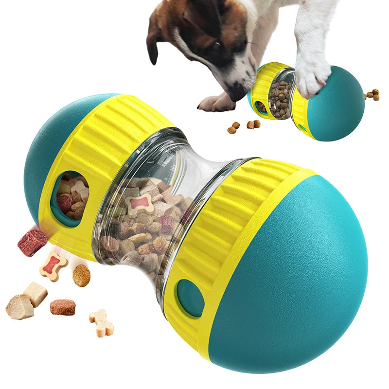 Dog Toy Pet Interactive Leaky Food Ball Slowly Feeding Protects Stomach Improve IQ