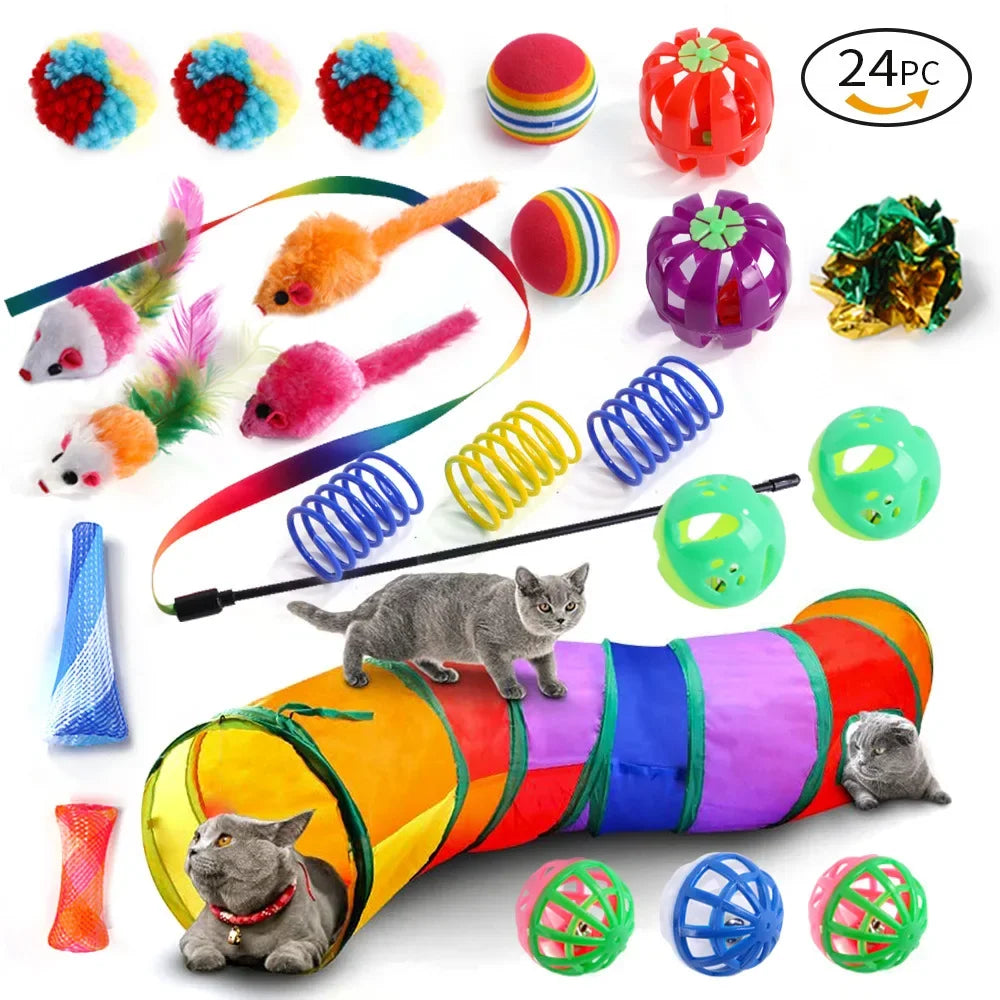 Kitten Toys Variety Cat Toy 20 Pcs Set