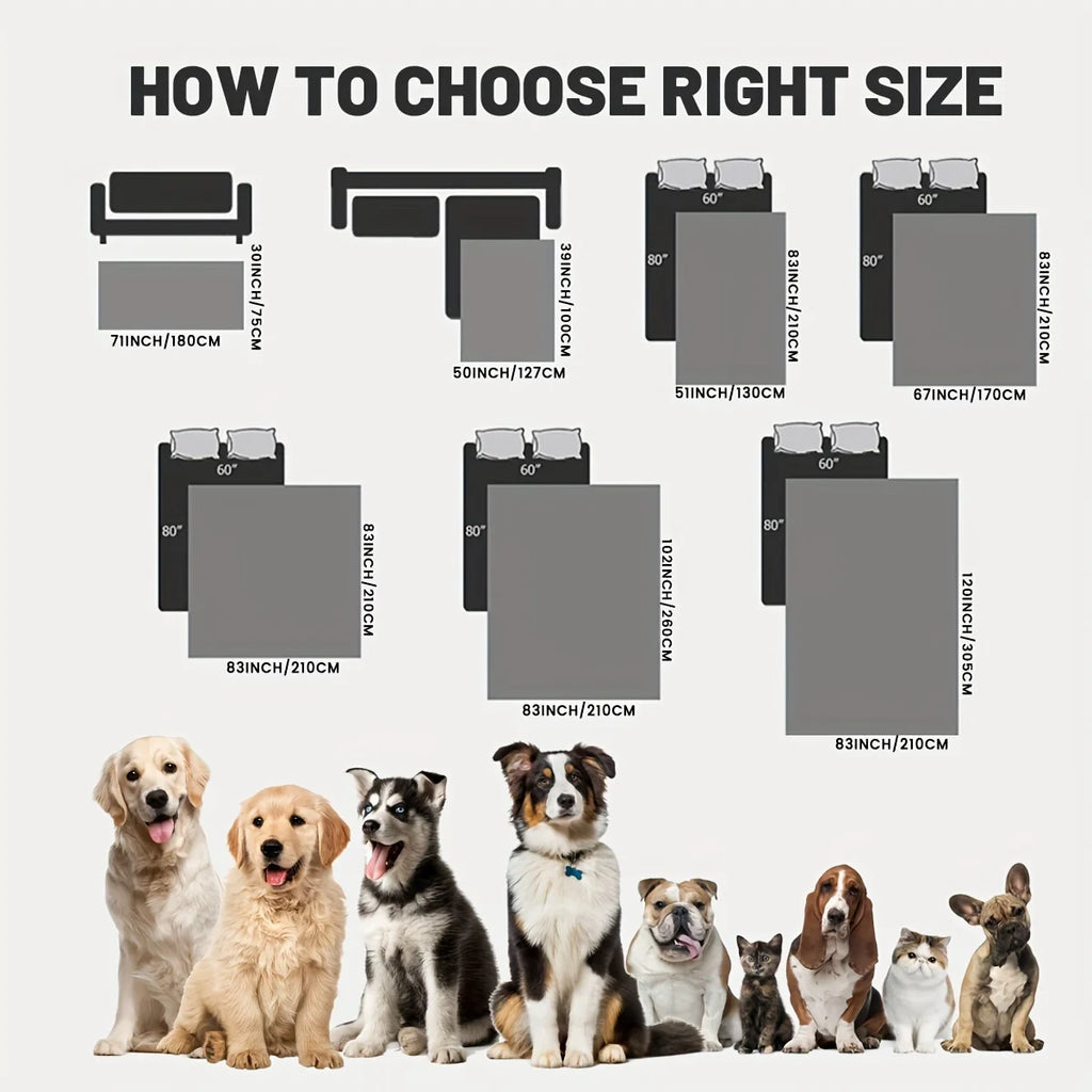 Anti Leaking & Non-Slip Dog Bed Cover