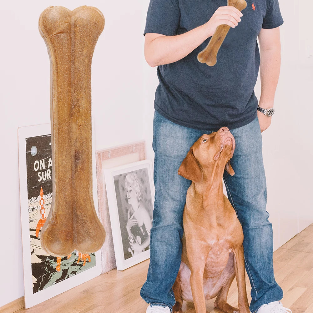 8" Non-Toxic Innovative Cowhide Chew Toys