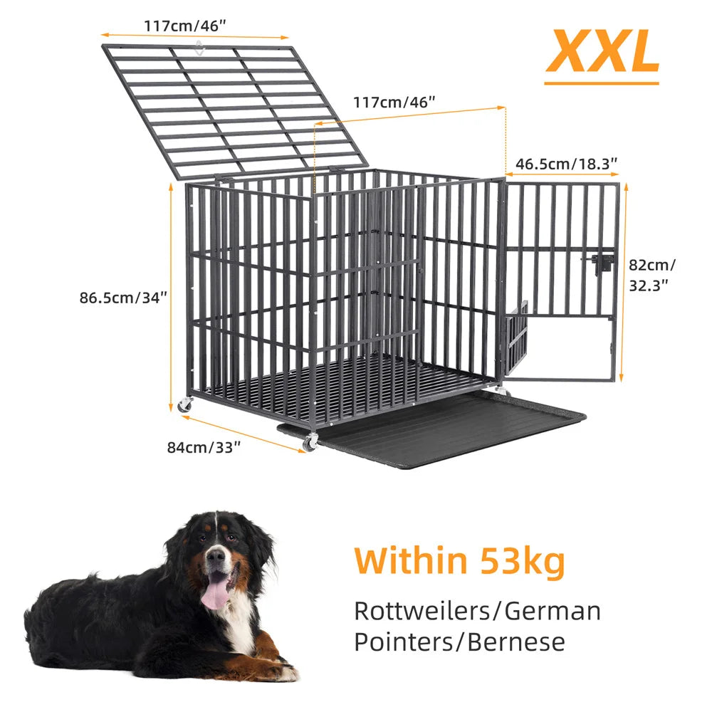 Extra large and sturdy dog crate