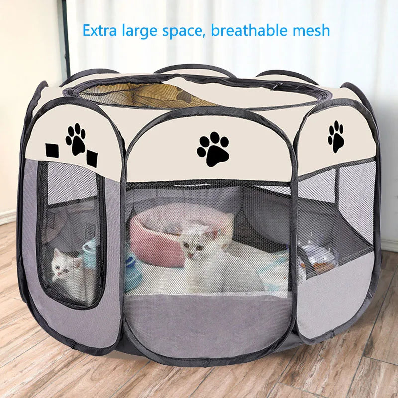Foldable houses for cats and dogs