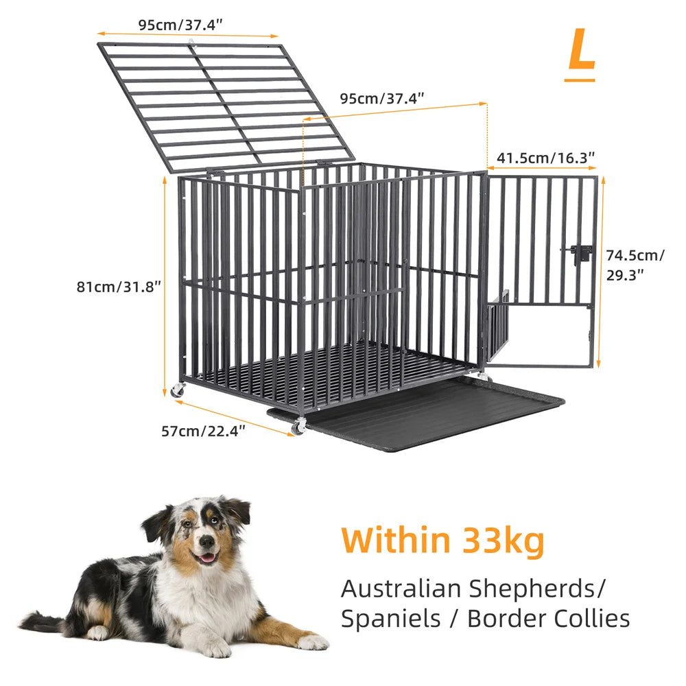 Extra large and sturdy dog crate