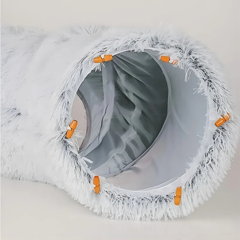 Luxury Cat tunnel, warm, foldable, removable, and washable