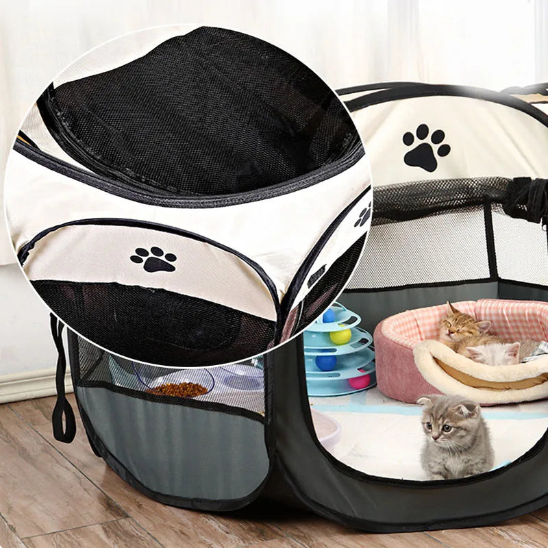 Foldable houses for cats and dogs