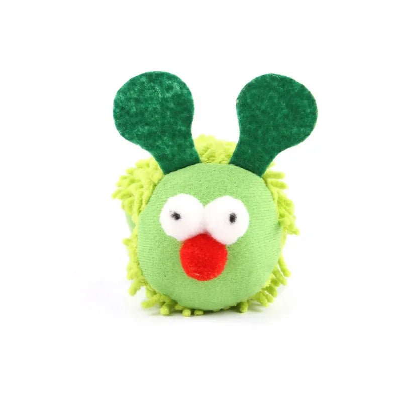 Cat Chew Toys Caterpillar Catnip Molar Toy