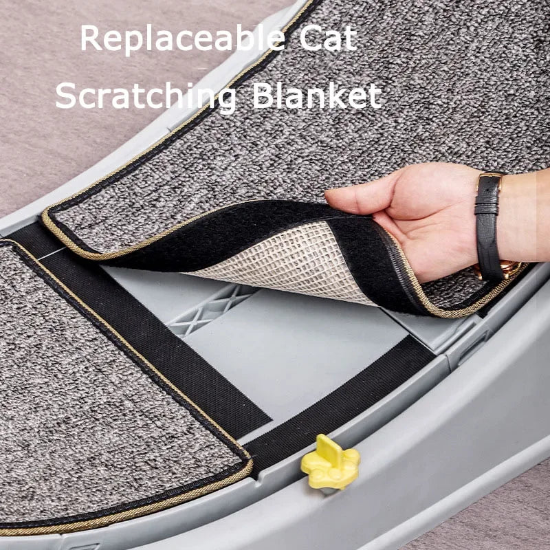 Silent cat running wheel