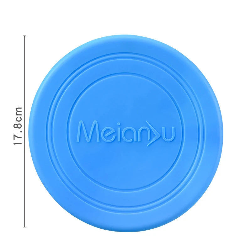 Dog Safe TPR Flying Saucer Colorful Multifunction Flying