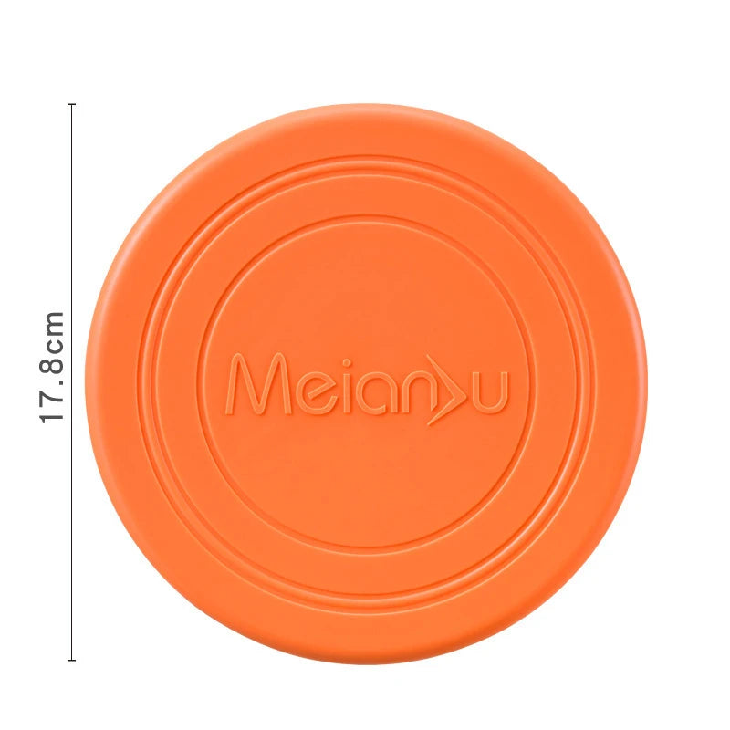 Dog Safe TPR Flying Saucer Colorful Multifunction Flying