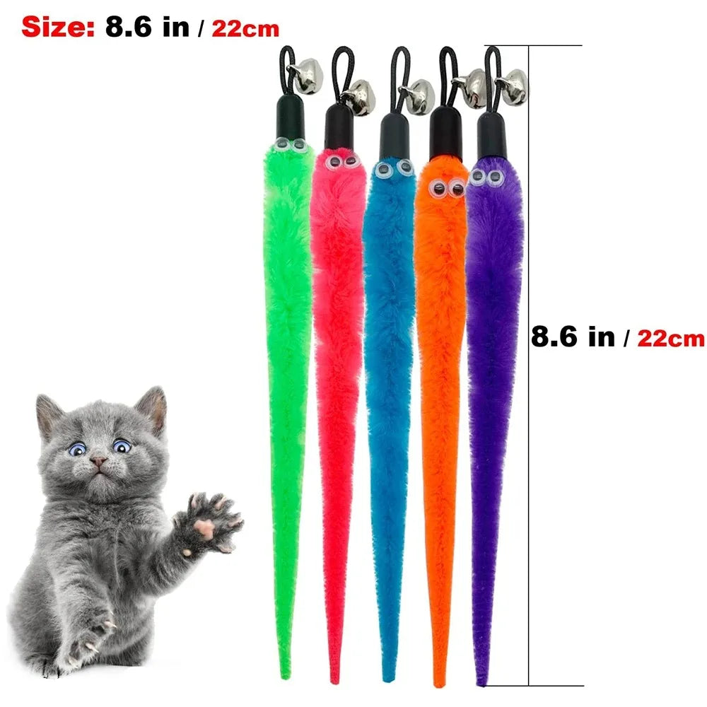 Interactive Cat Toy Worm