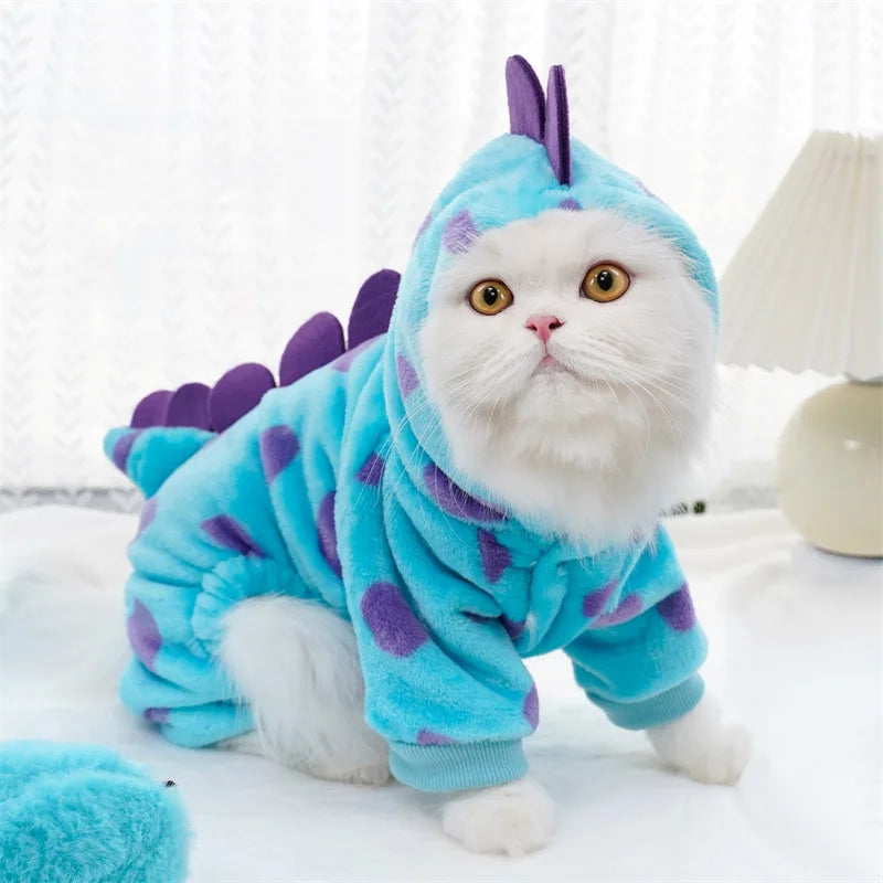 Dinosaur Pet Clothes for Dogs and Cats