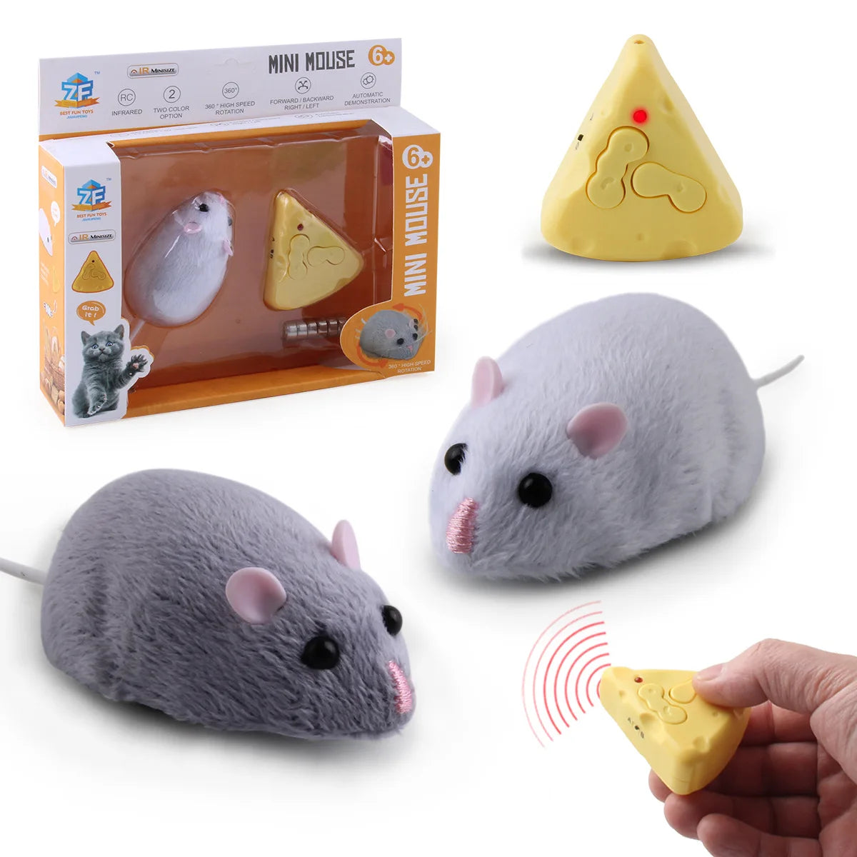 Infrared Remote Control RC Mouse Electric Moving Rat