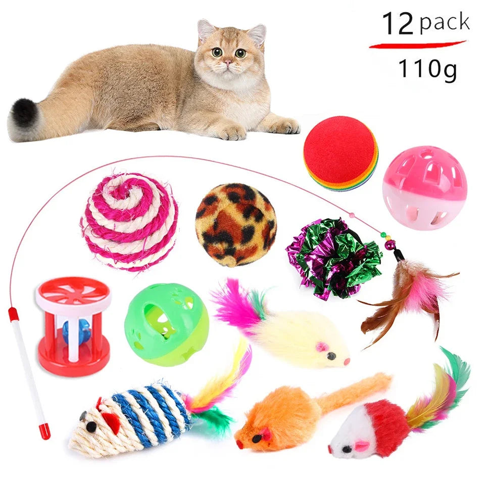 Kitten Toys Variety Cat Toy 20 Pcs Set
