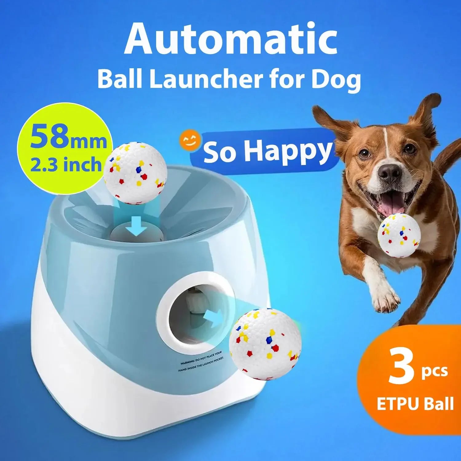 Dog Tennis Ball Launcher Dogs