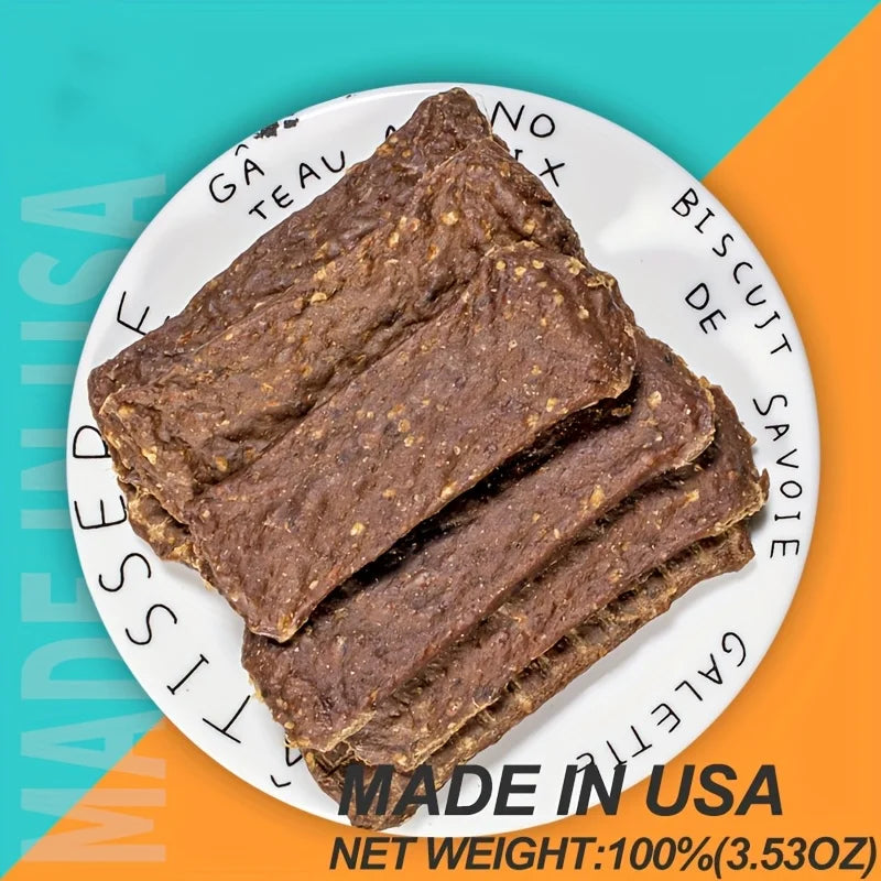 Foford 12.7 oz Natural Dried Meat Dog Treats, Protein Chewable Snacks