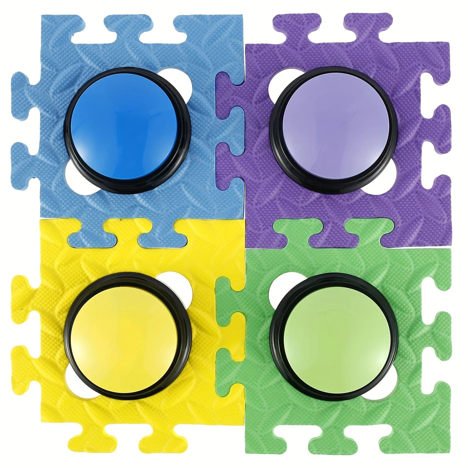 4pcs Recordable Talking Button With Pad Interactive Toy Dog