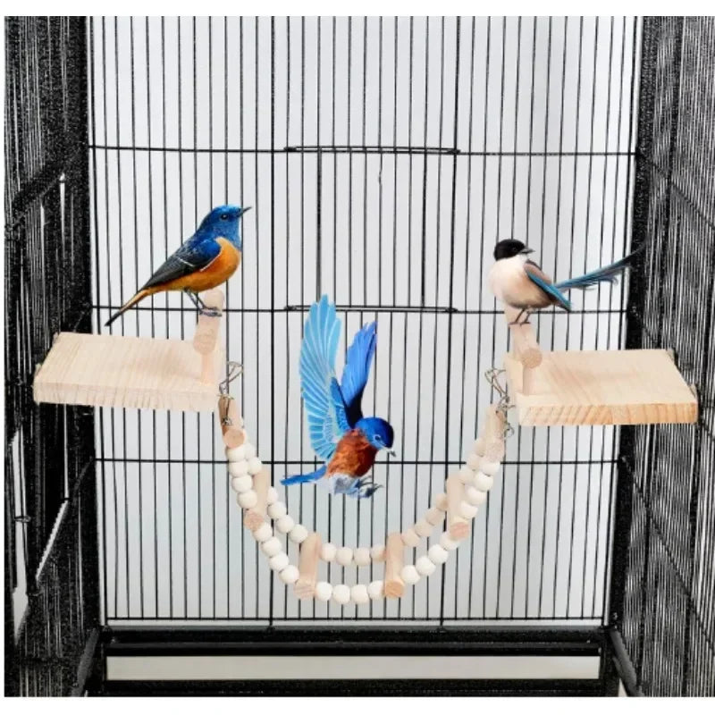 Hamster and Bird Swing and Climbing Toy