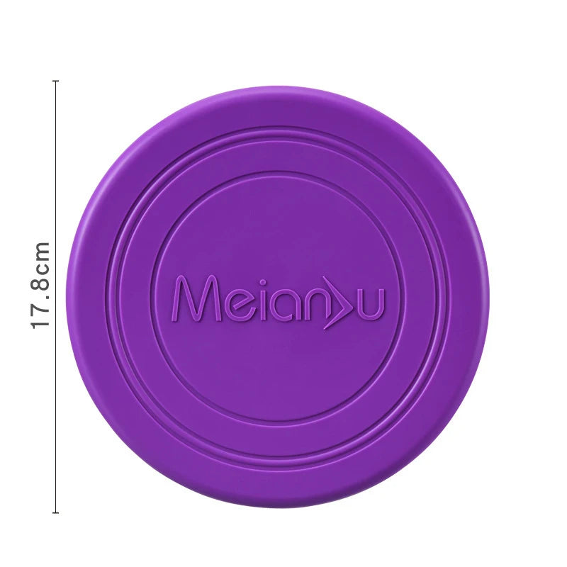 Dog Safe TPR Flying Saucer Colorful Multifunction Flying