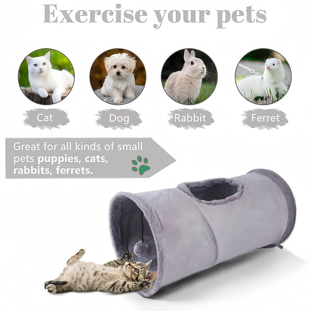 Collapsible Cat Winter Tunnel
